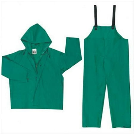Size 4XL Green Chemical Rain Disposable Encapsulated Suit