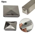 thumbnail image 3 of Bgsha Couvercle de Colonne Pyramidale en Acier Inoxydable de Qualité Supérieure - Diamètre Extérieur 80 Mm/100 mm, 3 of 5