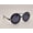 Black, variant on L’Aveugle Par Amour Round Bee Vintage Sunglasses | Trendy Sunglasses