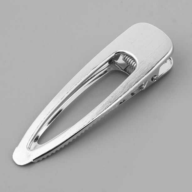 Pinzas para el pelo de de , horquillas de moda, peinado elegante para mujeres y niñas- Plata Hugo Pinzas para el cabello Duck Bill