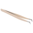 thumbnail image 4 of Miangastore Precision Eyelash Tweezers with Bent Tip for False Lashes Multi-Functional Makeup Tool for Easy Application and Removal Beige, 4 of 8