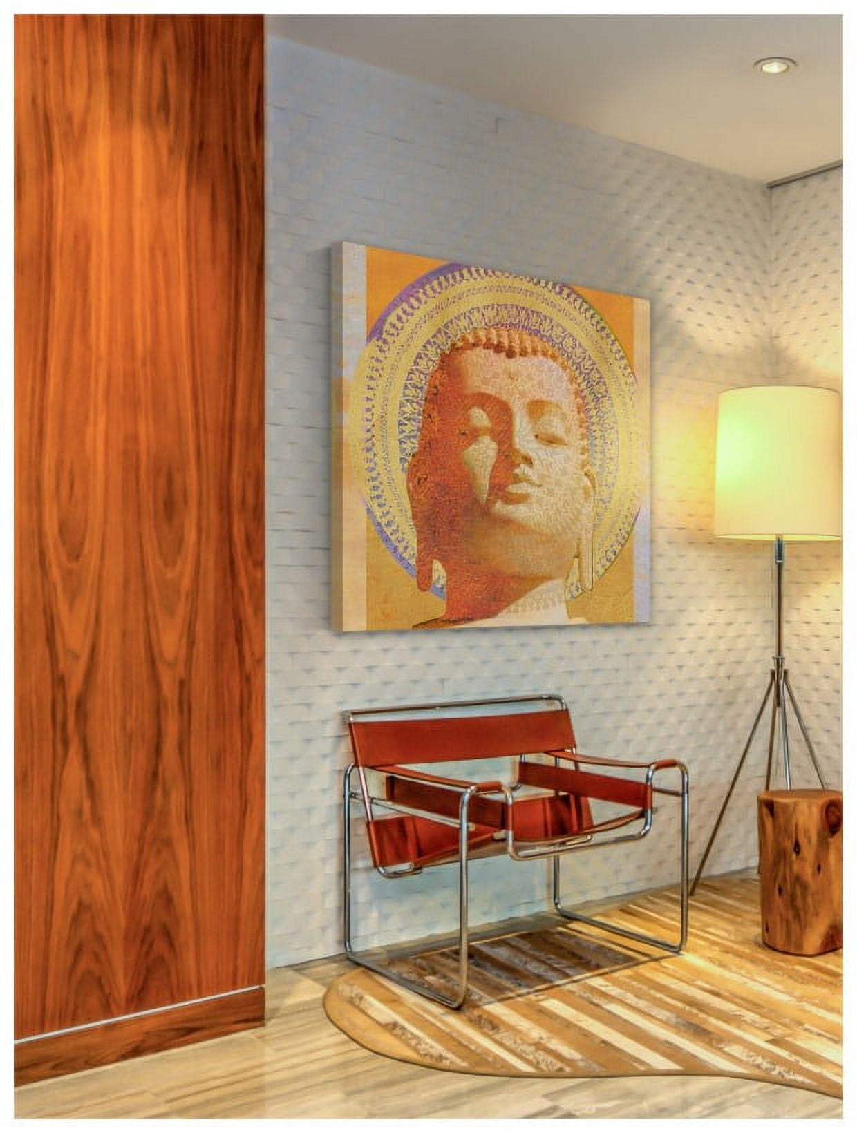 "Buddha II" Painting Print on Wrapped Canvas