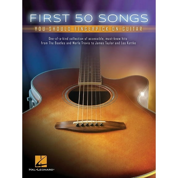 First 50 Songs You Should Fingerpick on Guitar, (Paperback)