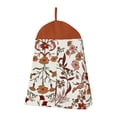 thumbnail image 4 of Sweet Jojo Designs Boho Floral Wildflower Rust Orange Ivory Off White 4 Piece Crib Bedding Set, 4 of 6