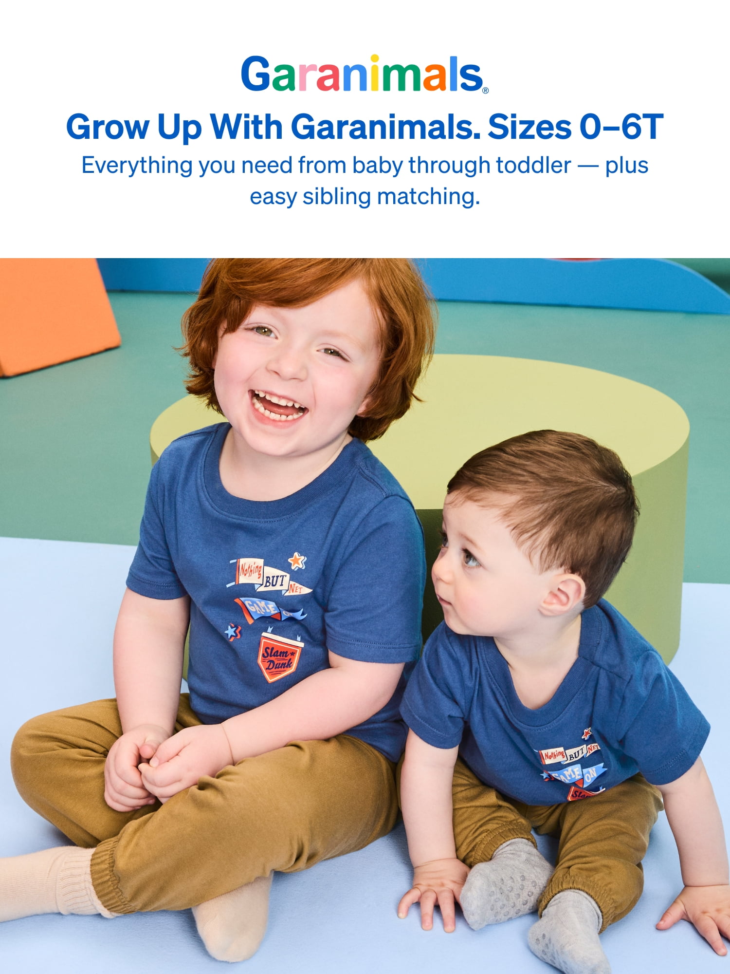 Garanimals Baby & Toddler Boys French Terry Pull-On Joggers, Single & 3-Pack, Sizes 0-6T