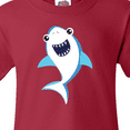 thumbnail image 4 of Inktastic Cute Shark, Little Shark, Blue Shark Youth T-Shirt, 4 of 5