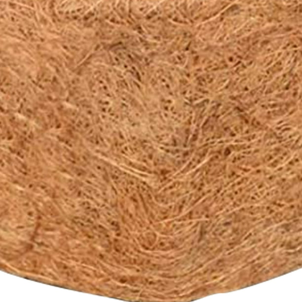 Macetero Flores Fibra Natural Cortable para Suministros Del (16 Pulgadas) Verde