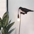 thumbnail image 3 of Raven Desk Lamp, Raven Lamp, Bird Lamp, Resin Led Bird Lamp For Bedroom/office/living Room/farmhouse Art Deco With Plug-2025, 3 of 5