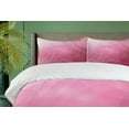 thumbnail image 4 of Ambesonne Pink Duvet Cover Sets, Shades Fragments Gradient, 2-King, Magenta Fuchsia, 4 of 7