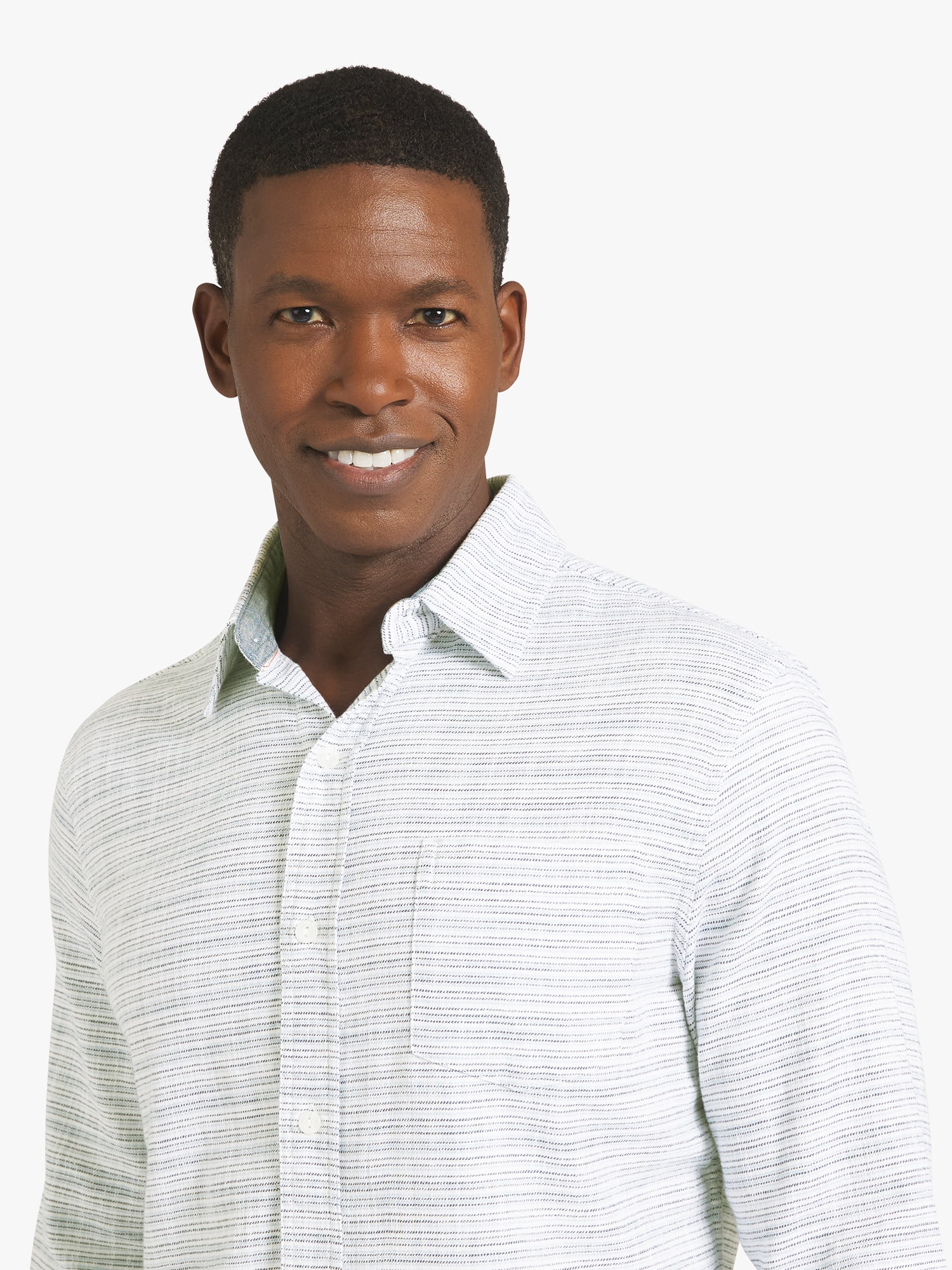 Chaps Men's & Big Men's Long Sleeve Texured Woven Shirt, Sizes S-3XL