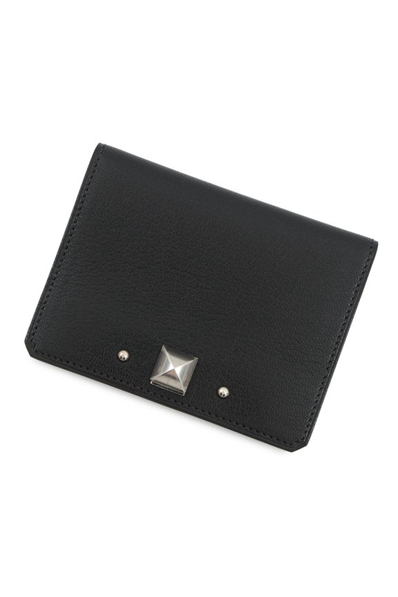 Pre-Owned Hermes business card holder/card case, Medor, black, Chevre Shamkira, B stamp, pass...
