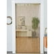 thumbnail image 2 of Nvzi 1 paquete de cortinas de 39 x 79 pulgadas para puertas, divisores de ambientes,cortinas colgantes con cuentas para puerta de armario de dormitorio, amarillo claro, 2 of 4