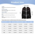 thumbnail image 5 of Pofeuu Sparkling Pink Night Sky Print Kids Active Zipper Sun Protection Jacket Boys Girls Hooded Cooling Shirt Pockets Fishing Running Outdoor-XX-Large, 5 of 7