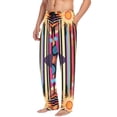 thumbnail image 2 of FORMRS Mens Pajama Pants with Pockets Sleepwear Lounge Bottoms Sizes S-2XL, Futuristic Sun, 2 of 7