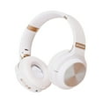 thumbnail image 2 of QTOCIO Bluetooth Headphones, -Mounted Folding Wireless-Mounted Bluetooth Headset Metal Chip Bluetooth FM Pluggable Card White, 2 of 5
