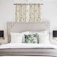 thumbnail image 3 of Sparrow Kitchen Curtains Window Panels, Spring Birds on The Branches Retro Country Beige Insulated Window Treatment Curtain, Grommet Curtains for Bedroom/Living Room/Bathroom, 2 Piece 42"Wx45"L, 3 of 8