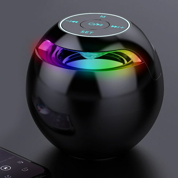 Model ball clock wireless bluetooth speaker portable voice collection card