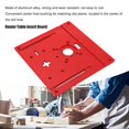 thumbnail image 3 of Universal Aluminum Router Table Insert Plate, Router Table Plate Insert for Woodworking Benches Router Table Plate$$Tools & Hardware Other, 3 of 9