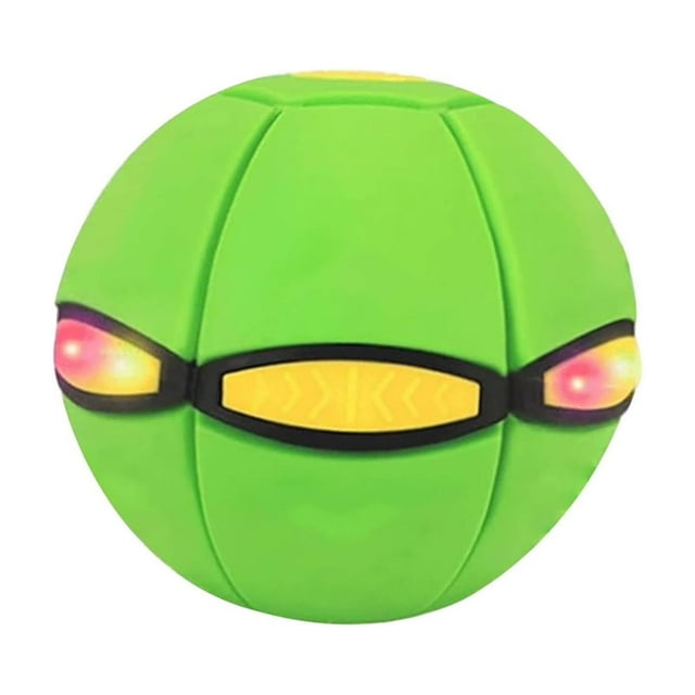 2026 Upgraded Bouncing Ball with LED Lights, Magic Metaball, Magic Flying Saucer, Bouncy Ball, Family Interaction(1PCS)