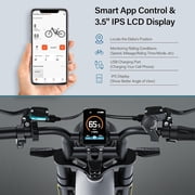 60V 27.5AH Removable Battery,2000W (Peak) Motor COSWHEEL CT20s Electric Bike for Adults, up to 40MPH,100 Miles . Electric Motorcycle, 20 Fat Tire ,with APP UL2849
