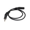 thumbnail image 2 of Cable Auxiliar De Extensión Estéreo De Audio Macho A Hembra De 3x3,5 Mm Para Auriculares De 1 M, 2 of 2