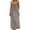 AA-Khaki1259, variant on Women's Sleeveless Maxi Dress Flowy Maxi Dresses Fall Daily Gown