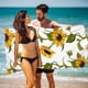 thumbnail image 1 of Fine Fiber Beach Towel Light Bath Towel Sand Beach Blanket Travel Swimming Pool Multifunctional Towel 28x60 Inches, 1 of 7