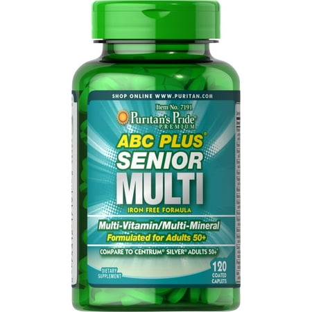 Puritan's Pride ABC Plus® Senior Multivitamin Multi-Mineral Formula