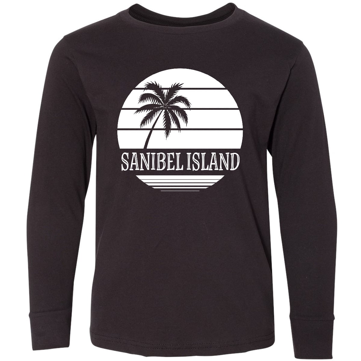 Inktastic Sanibel Island Florida Vacation Long Sleeve Youth T-Shirt