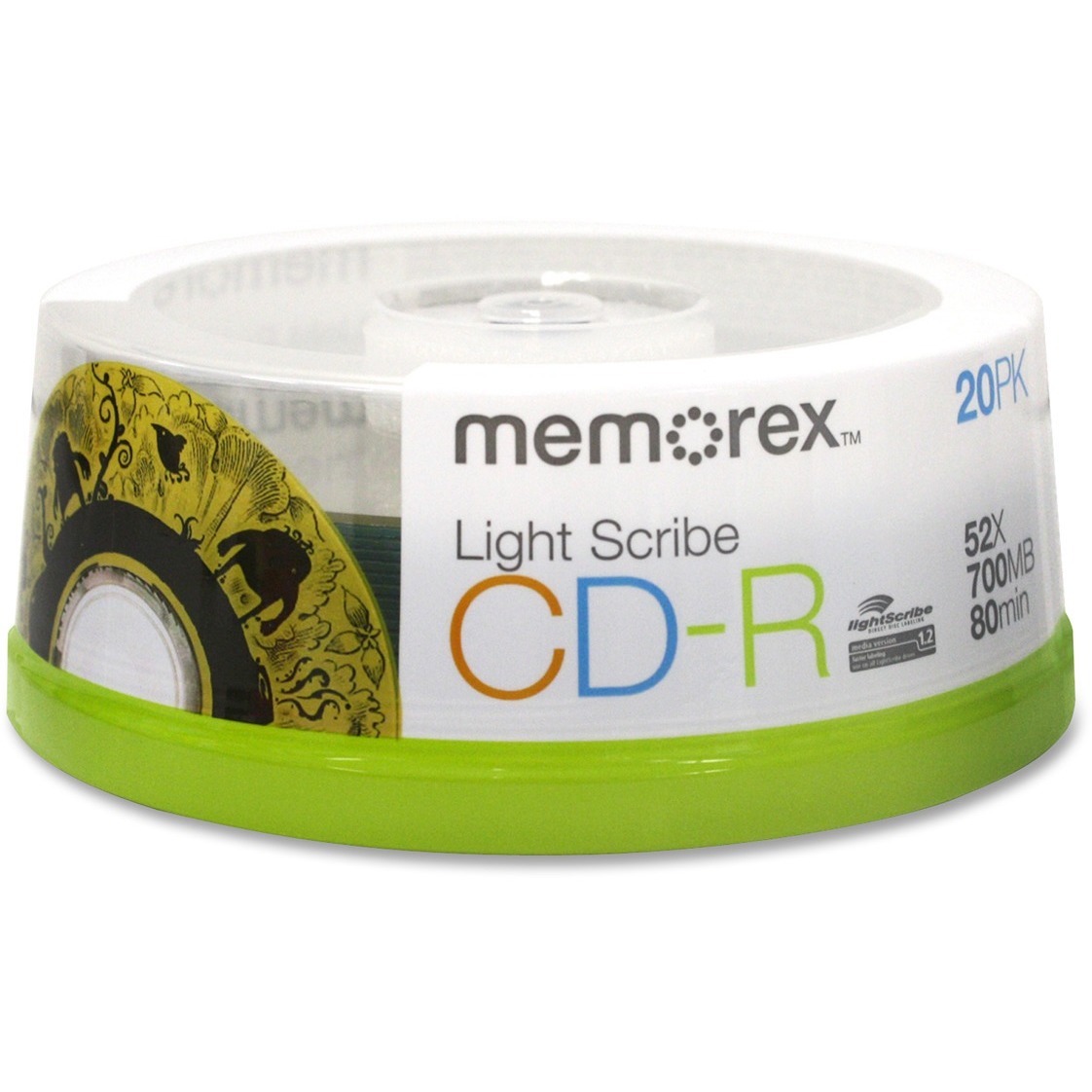 LightScribe 52x CDR Media