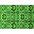 thumbnail image 1 of Ahgly Company Indoor Rectangle Abstract Green Modern Area Rugs, 7' x 9', 1 of 4