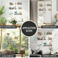thumbnail image 5 of Towel Shelf Wall Stickers Bathroom Restroom Toilet Art Home Decoration Removable Peel and Stick Wall Stickers for Bedroom Restroom Toilet Decor 90x39cm Colorful, 5 of 7