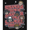 thumbnail image 2 of Netflix Men's Stranger Things The Gang Cartoon Logo Tank Top Black Large, 2 of 5