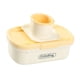thumbnail image 5 of Rallador y rebanador de ajo, utensilios de cocina multifuncionales fáciles de usar. Amarillo, 5 of 9
