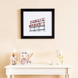 ArtToFrames 17x20 inch Black Picture Frame, Black MDF Poster Frame ...