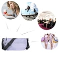 thumbnail image 4 of Riñonera impermeable, bandolera deportiva, plegable, ligera, de nailon, para viajes, informal, con monedero adicional para adultos y adolescentes, 4 of 5