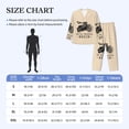 thumbnail image 4 of Mens Pajamas Set - Let The Adventure Begin Comfy Long Sleeve Button Up Pajama Sets for Men 2 Piece, Soft Sleepwear Nightwear Pjs Lounge Sets for Men with Pockets, 4 of 5