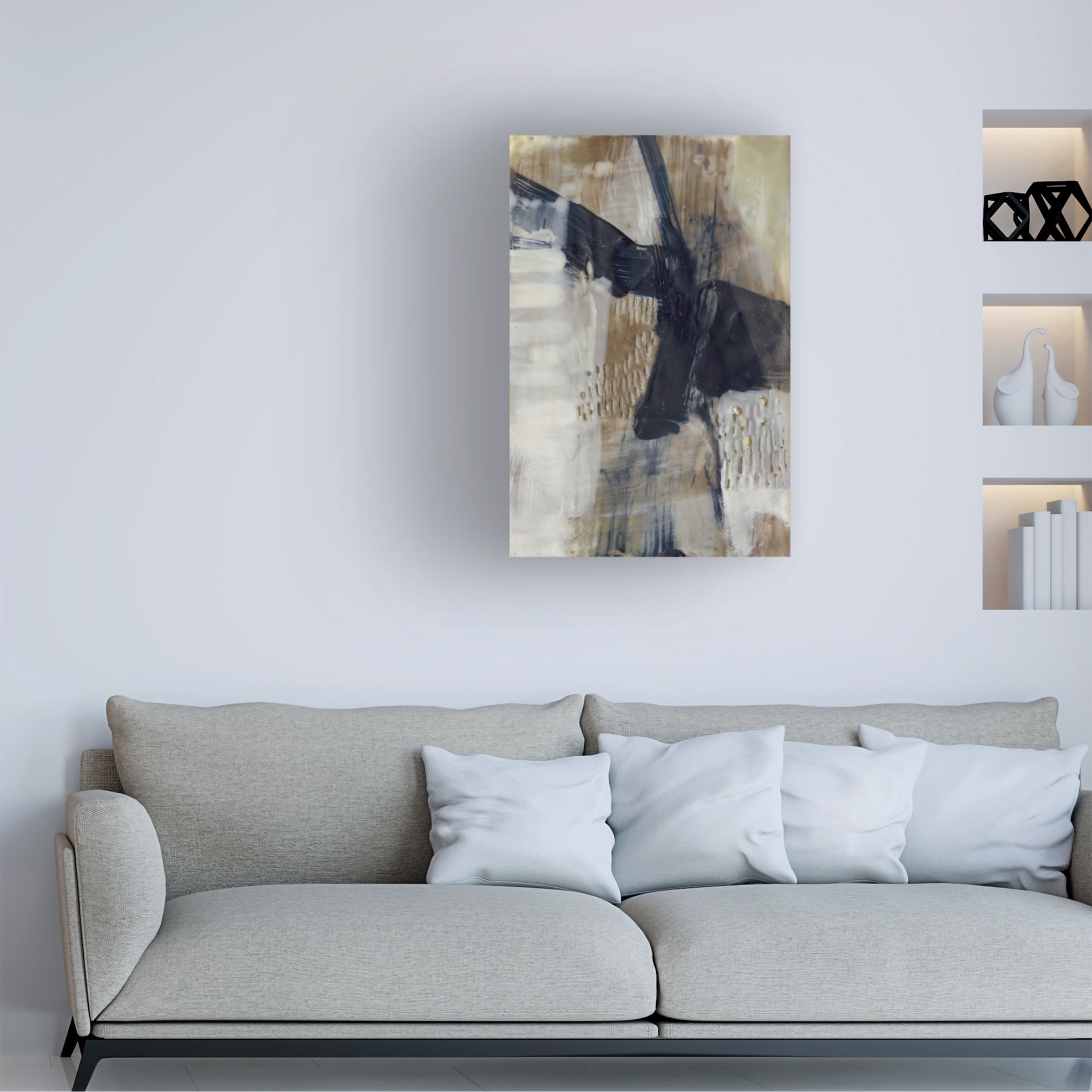 Sue Jachimiec 'Gage I' Canvas Art