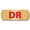 DR Band-aid, variant on Magnet Me Up Nurse Band-Aid Vinyl Automotive Magnet Decal, 3x8 Inches