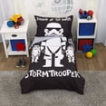 thumbnail image 1 of Juego de cama Disney Star Wars Storm Trooper de 4 piezas para niños pequeños, 1 of 9