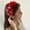 A, variant on Valentine's Day Hairband for Women Elegant Wide Brim Glazed Hair Accessory Hair Clips Barrettes