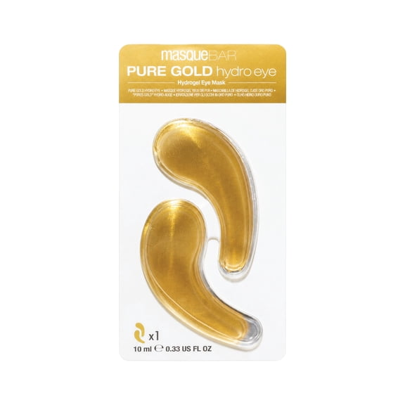 Masque Bar Pure Gold Hydro Eye Hydrogel Eye Masks, 1 Pair