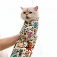 thumbnail image 7 of XIRQI Cat Grooming Wrap: Self-Adherent, Anti-Bite, Anti-Scratch, Anti-Escape Calming Wrap for Medicine, Nail Clipping- Multifunctional Pet Tool (S (Within 3.3Lbs)), 7 of 7