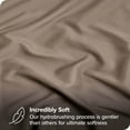 thumbnail image 2 of Bare Home 2-Pack Fitted Sheets - Premium 1800 Collection - Ultra-soft - Deep Pocket - Queen, Taupe, 2 of 7