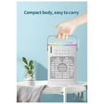 thumbnail image 5 of Personal Evaporative Air Cooler with 4 Wind Speed & LED Light,Small Desktop Quiet Cooling Fan, 5 of 5