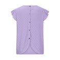 thumbnail image 6 of Cilsoka Womens Summer Tops Casual Black Blouses for Women Business Casual Grey Shirts for Women Crop Top Basic Fitted Tees Shirts for Women, 6 of 6