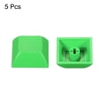thumbnail image 3 of Unique Bargains 1U Blank Keycaps, 10 Pack Universal PBT Keyboard Replacement Accessories for MX Mechanical Keyboard, Green, 3 of 6