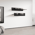 thumbnail image 3 of Fly Modular Wall Mounted Floating Shelf (Type-MX) Black, 3 of 7