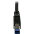 thumbnail image 5 of StarTech 3.3' SuperSpeed Type A Male To Type B Male USB 3.0 Cable Black USB3SAB1MRA, 5 of 5