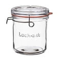 thumbnail image 5 of Luigi Bormioli Lock-Eat 3 piece Jar Set 25.25 oz, 50.75 oz, 34 oz, Set of 3, Clear, 5 of 7